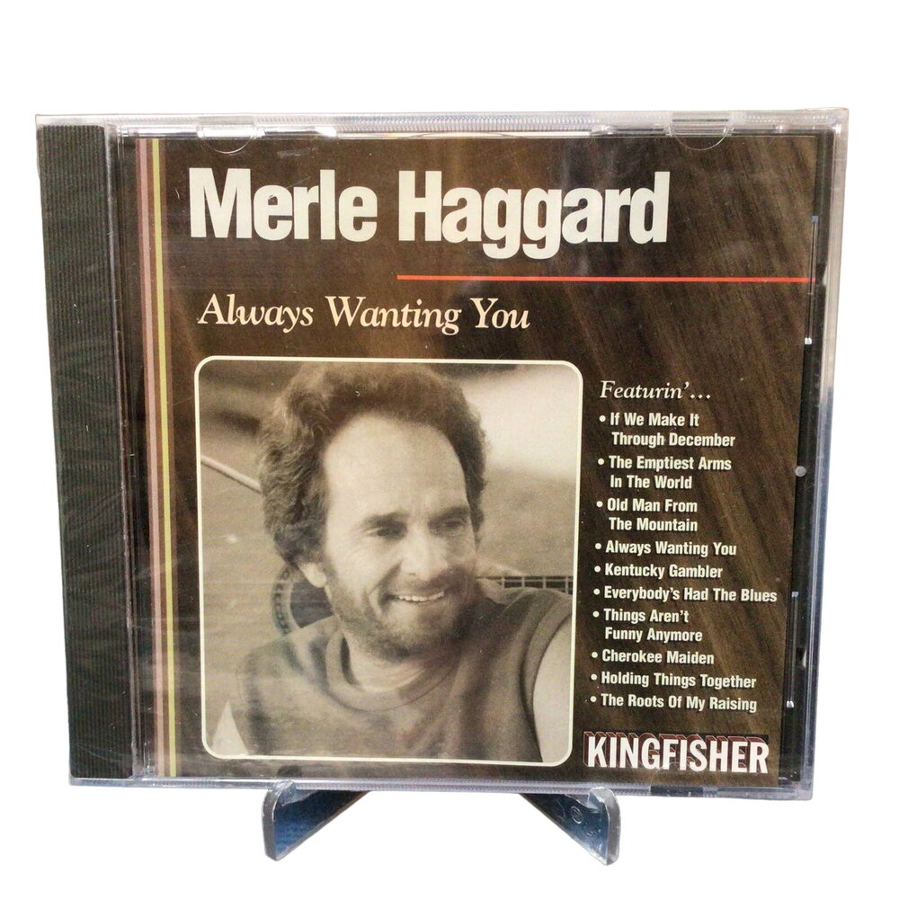 Factory Sealed CD Merle Haggard Always Wanting You 1996 Kingfisher Country ~896A